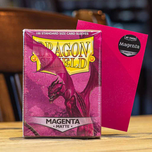 Dragon Shield Magenta Matte Sleeves