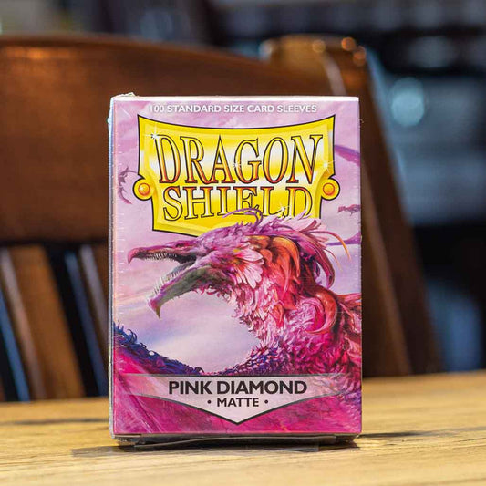 Dragon Shield Pink Diamond Matte Sleeves