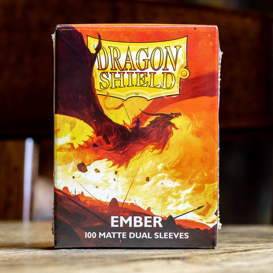 Dragon Shield Ember Matte Sleeves Dual Sleeves