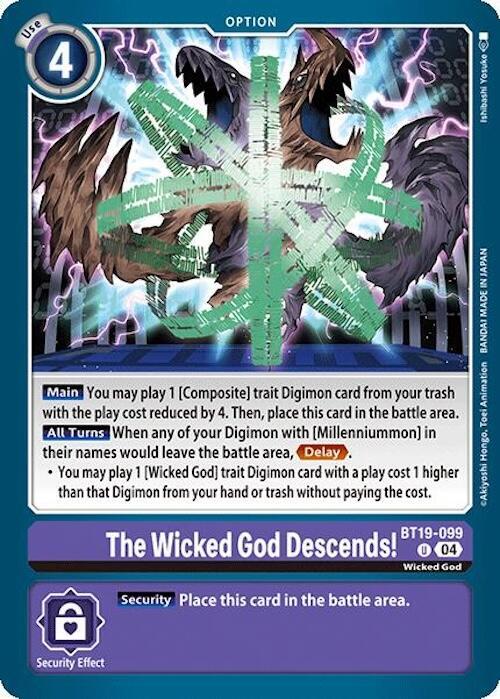 The Wicked God Descends! - Release Special Booster 2.0 (BT18-19)