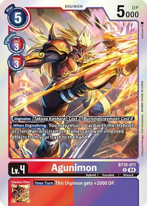 Agunimon - Release Special Booster 2.0 (BT18-19)