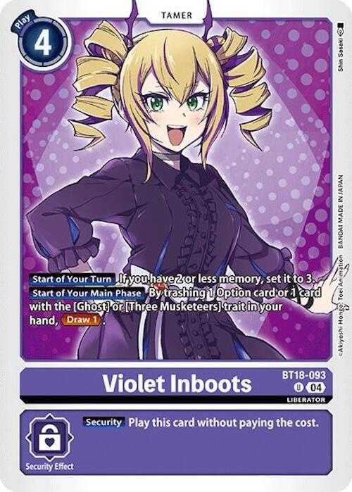 Violet Inboots - BT18-093 - Release Special Booster 2.0 (BT18-19)