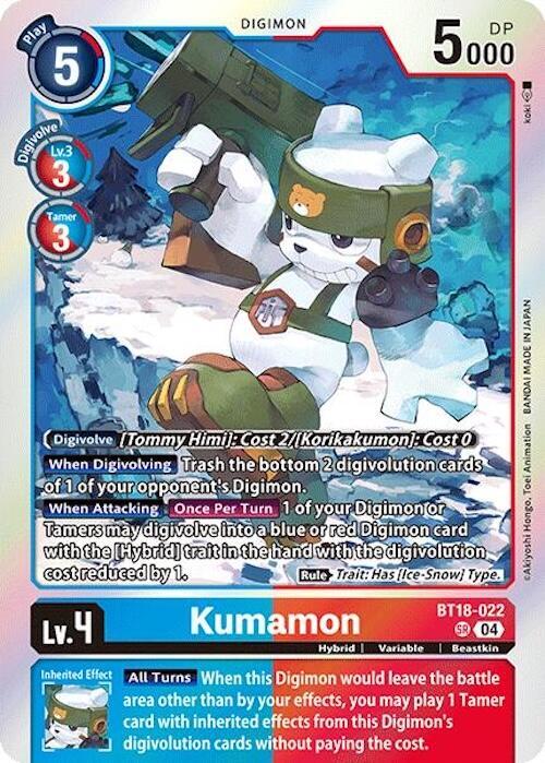 Kumamon - Release Special Booster 2.0 (BT18-19)
