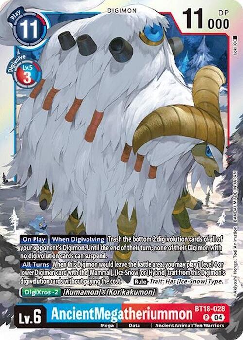 AncientMegatheriummon - Release Special Booster 2.0 (BT18-19)