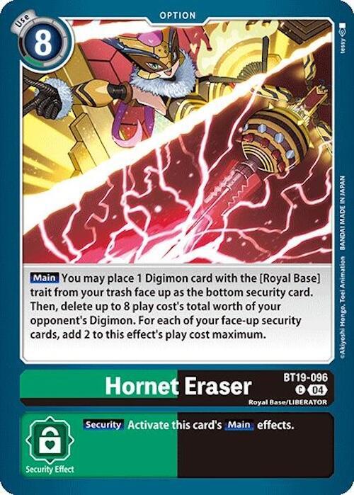 Hornet Eraser - Release Special Booster 2.0 (BT18-19)
