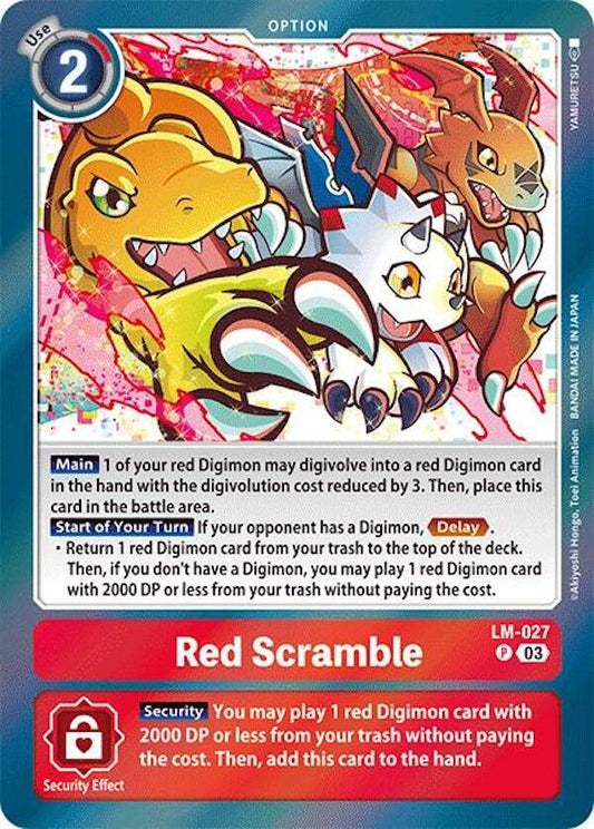 Red Scramble - Special Limited Set (LM)