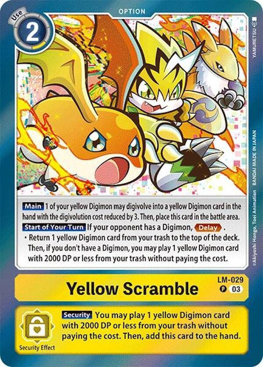 Yellow Scramble - Special Limited Set (LM)