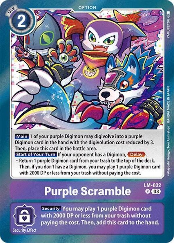 Purple Scramble - Special Limited Set (LM)