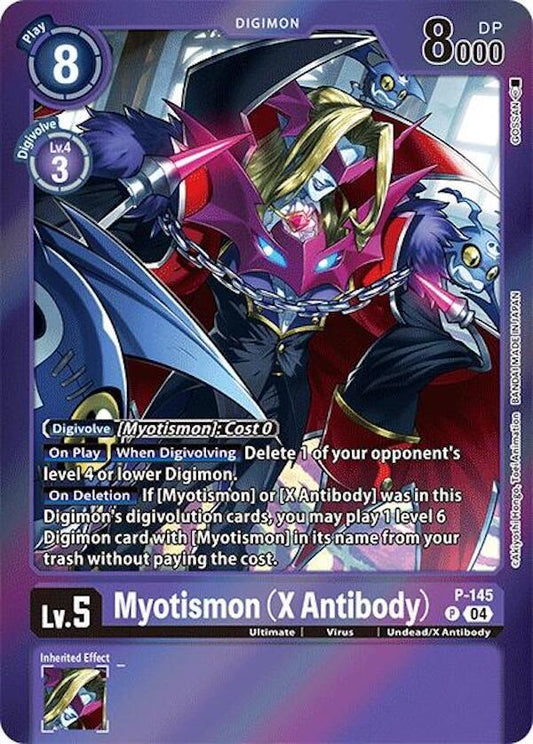 Myotismon (X Antibody) (Reprint) - Special Limited Set (LM)
