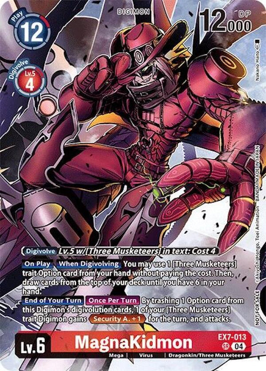 MagnaKidmon (Alternate Art) (Box Topper) - Special Limited Set (LM)
