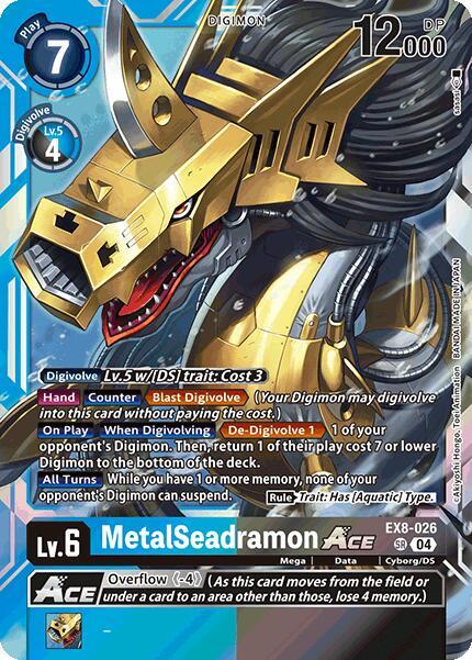 MetalSeadramon ACE - Chain of Liberation