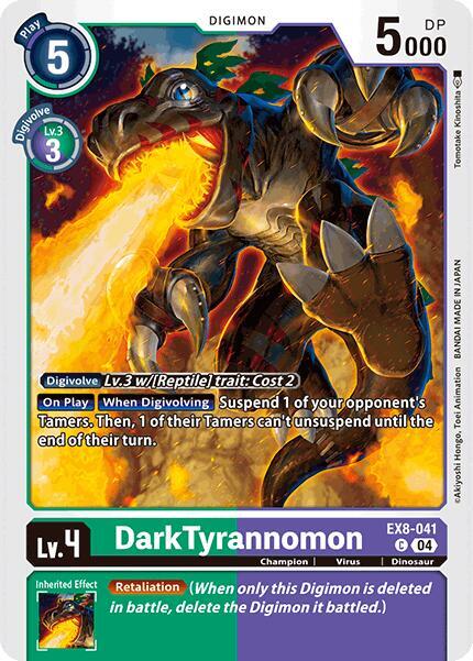 DarkTyrannomon - Chain of Liberation