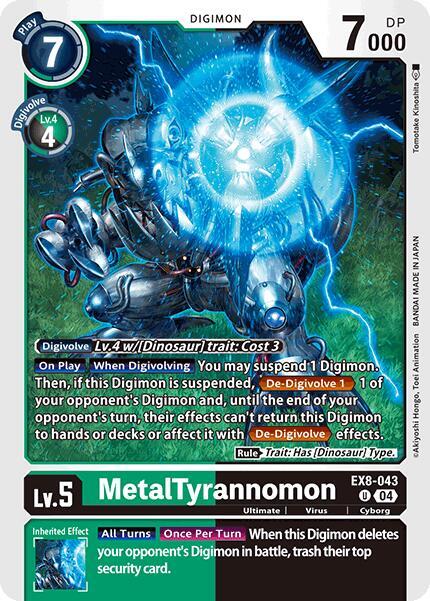 MetalTyrannomon - Chain of Liberation
