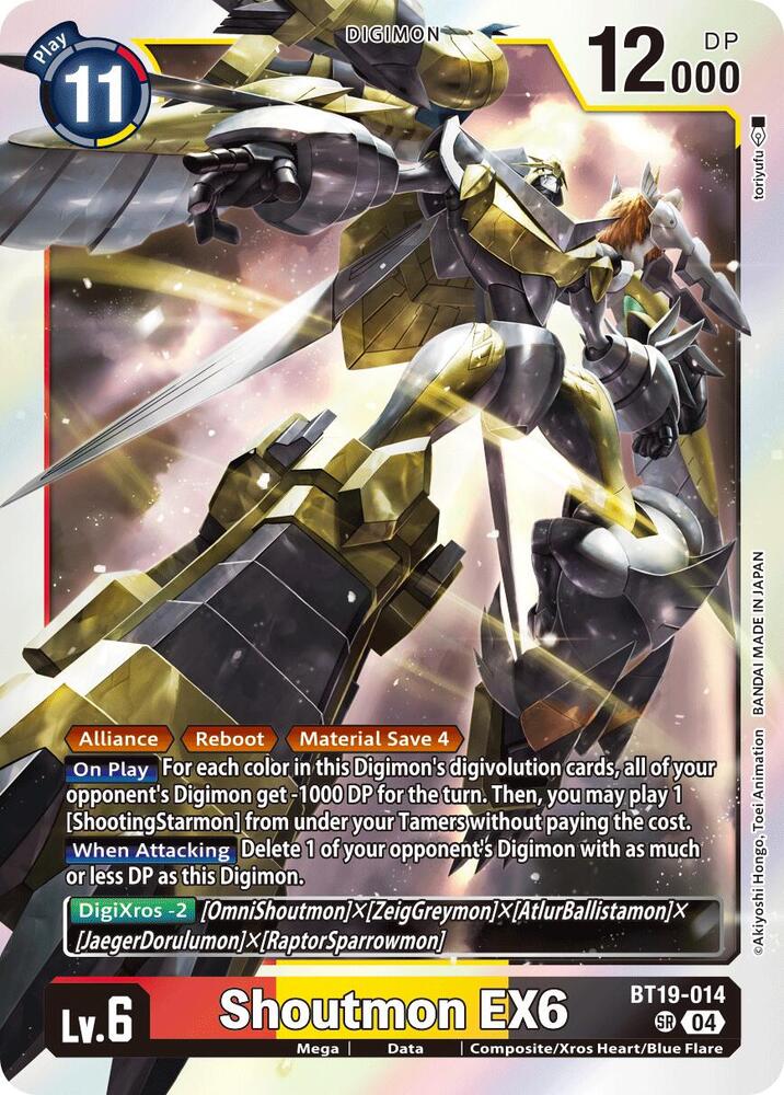 Shoutmon EX6 - Release Special Booster 2.5 (BT19-20)