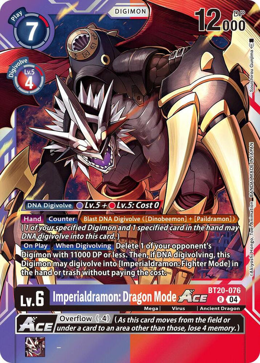 Imperialdramon: Dragon Mode ACE - Release Special Booster 2.5 (BT19-20)
