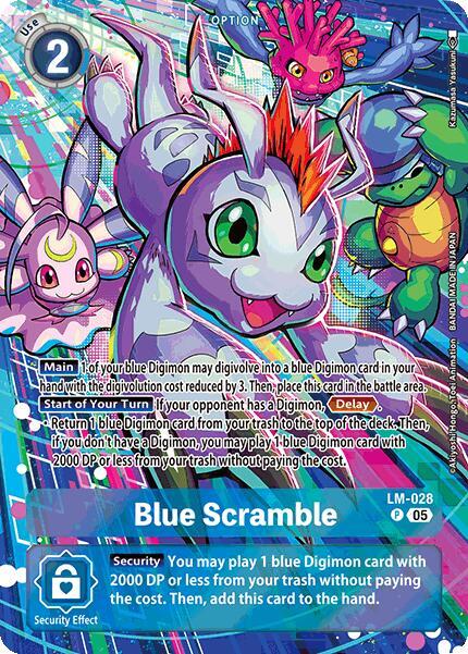 Blue Scramble