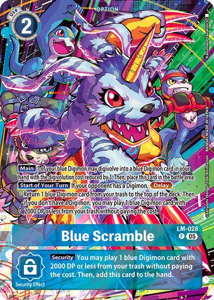 Blue Scramble