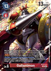 Gallantmon (Limited Card Pack)- World Convergence (BT21)