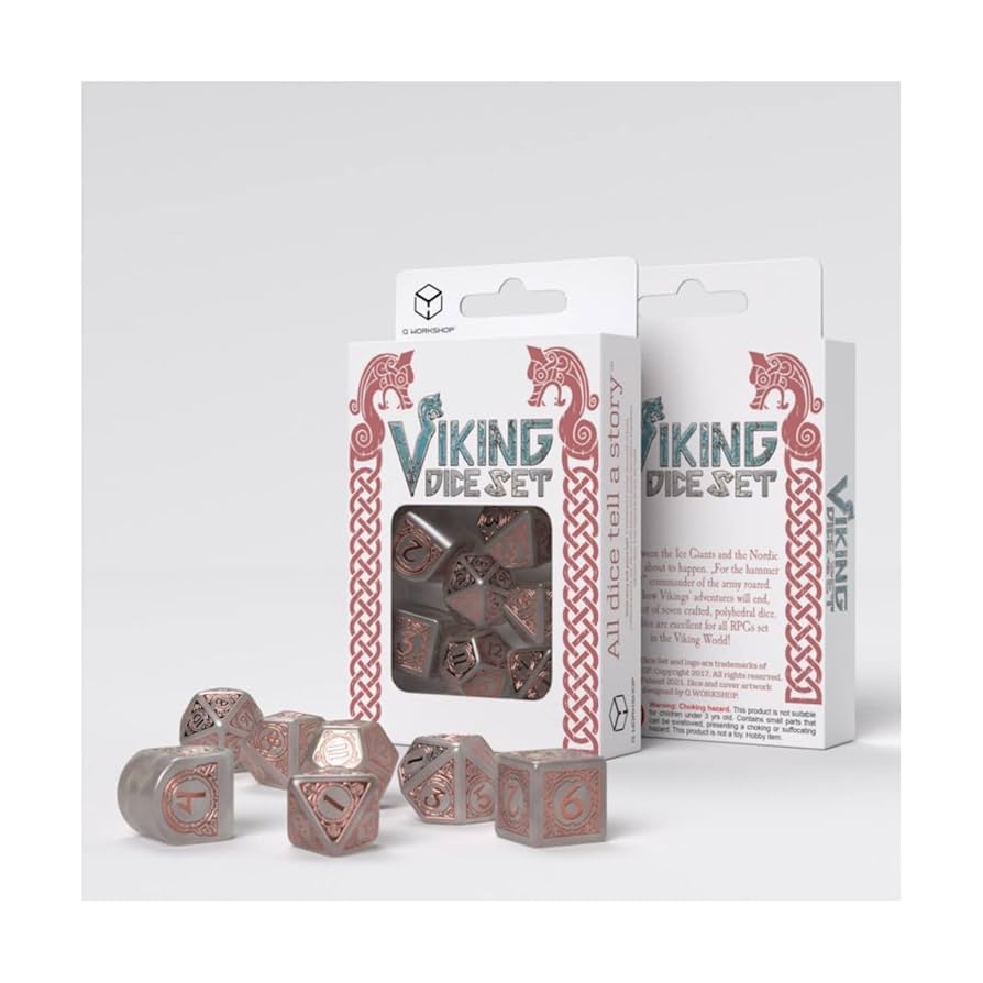 Q Workshop: Viking - Niflheim Dice Set