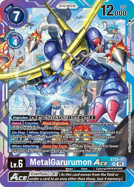 MetalGarurumon ACE - Starter Deck 21: Hero of Hope