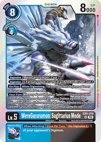 WereGarurumon Sagittarius Mode EX9-019 SR