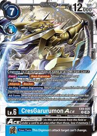 CresGarurumon ACE EX9-020 R