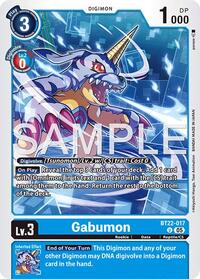 Gabumon BT22-017 U