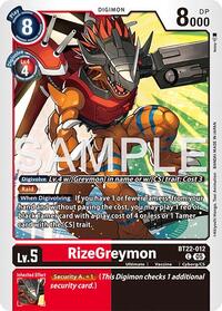 RizeGreymon BT22-012 C