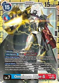 Omnimon Alter S EX9-021 SR