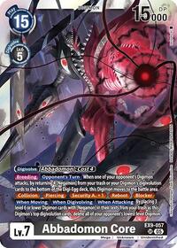 Abbadomon Core EX9-057 SR