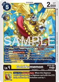 GoldNumemon BT22-031 U