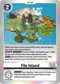 File Island Limited Foil EX9-072 U