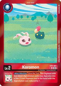 Koromon Limited Foil EX9-001 C