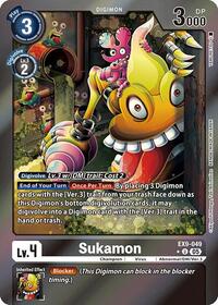 Sukamon Limited Foil EX9-049 U