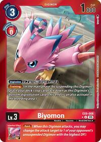 Biyomon Limited Foil EX9-008 U