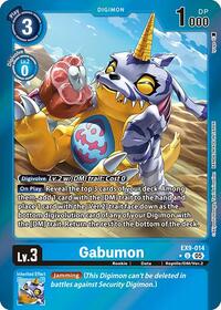 Gabumon Limited Foil EX9-014 U