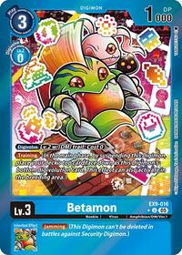 Betamon Limited Foil EX9-016 U