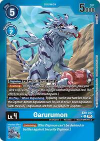 Garurumon Limited Foil EX9-017