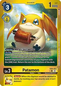 Patamon Limited Foil EX9-023 U