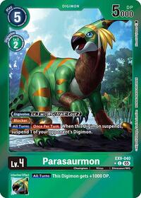 Parasaurmon Limited Foil EX9-040 C