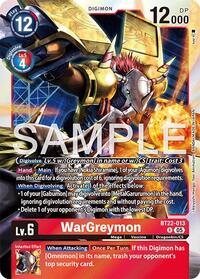 WarGreymon BT22-013 R