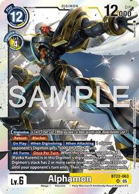 Alphamon BT22-063 SR