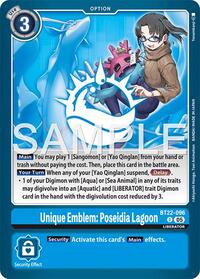 Unique Emblem Poseidia Lagoon BT22-096 U