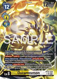 Ouranosmon Alternate Art BT22-039 SR