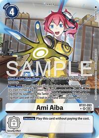 Ami Aiba Alternate Art BT22-093 SR