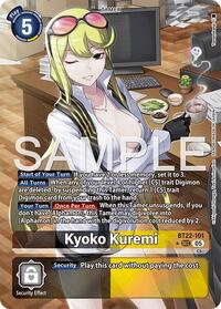 Kyoko Kuremi Alternate Art BT22-101 SEC
