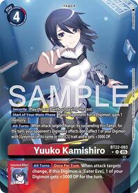 Yuuko Kamishiro Alternate Art BT22-083 SR