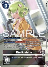 Rie Kishibe Alternate Art BT22-090 R