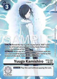 Yuugo Kamishiro Alternate Art BT22-094 U