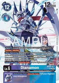 Dianamon Alternate Art BT22-077 SR